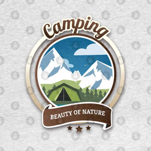 Camping - Beauty of nature - Design by LR_Collections